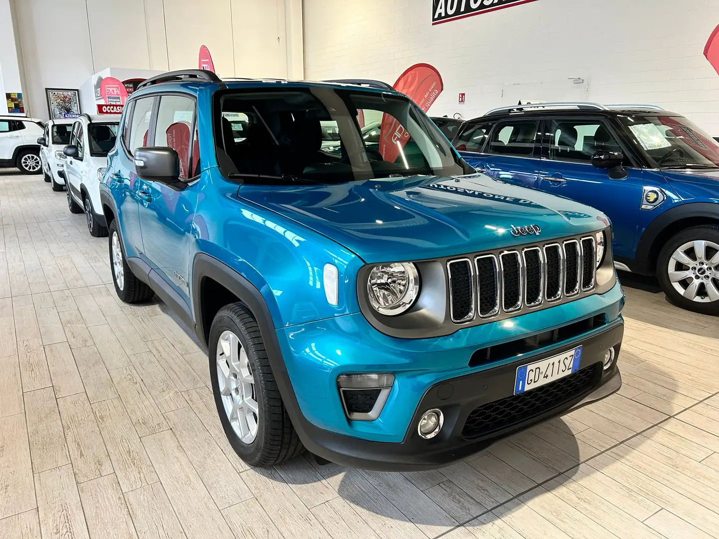 Jeep Renegade 1.3 t4 phev LIMITED 4xe At6 AZIENDALE Blu/Azzurro - 2