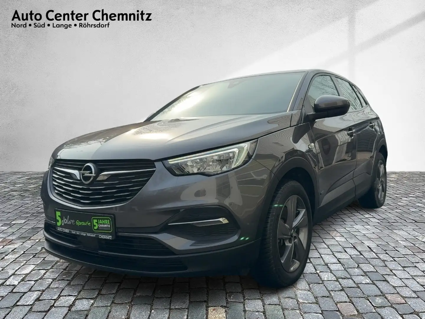 Opel Grandland AT8 Hybrid Edition LED/Navi/KlimaA/PDC Gris - 2