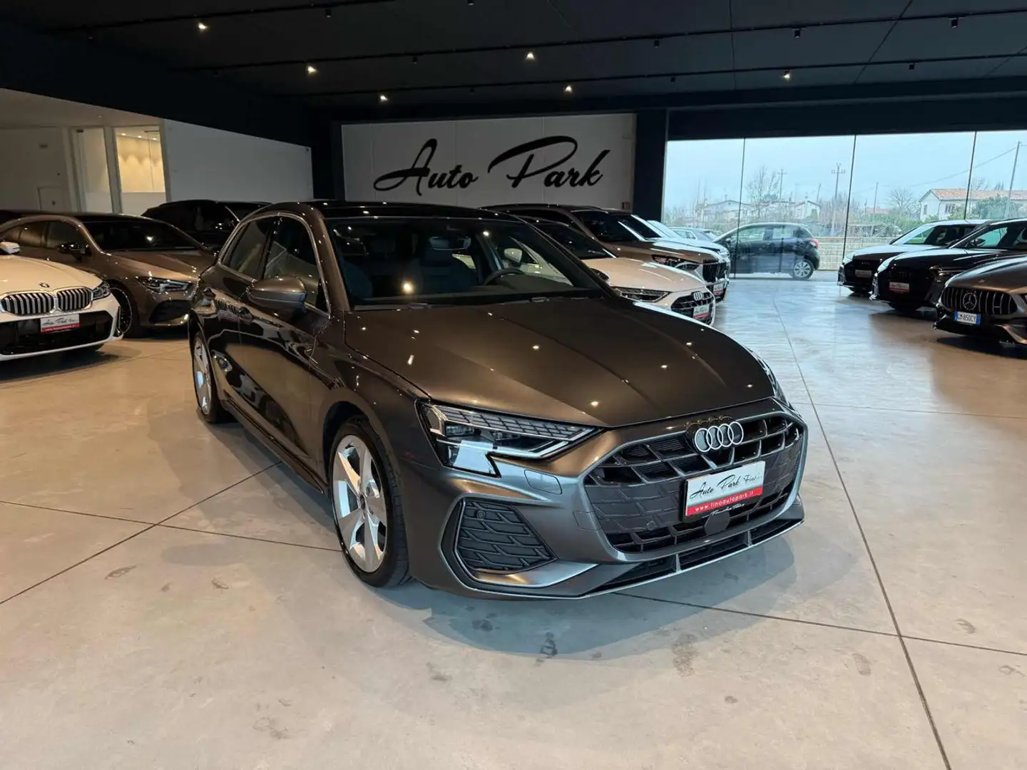 Audi A3 SPB 35TDI S tronic S line -MATRIX e TETTO APRIBILE Gris - 1