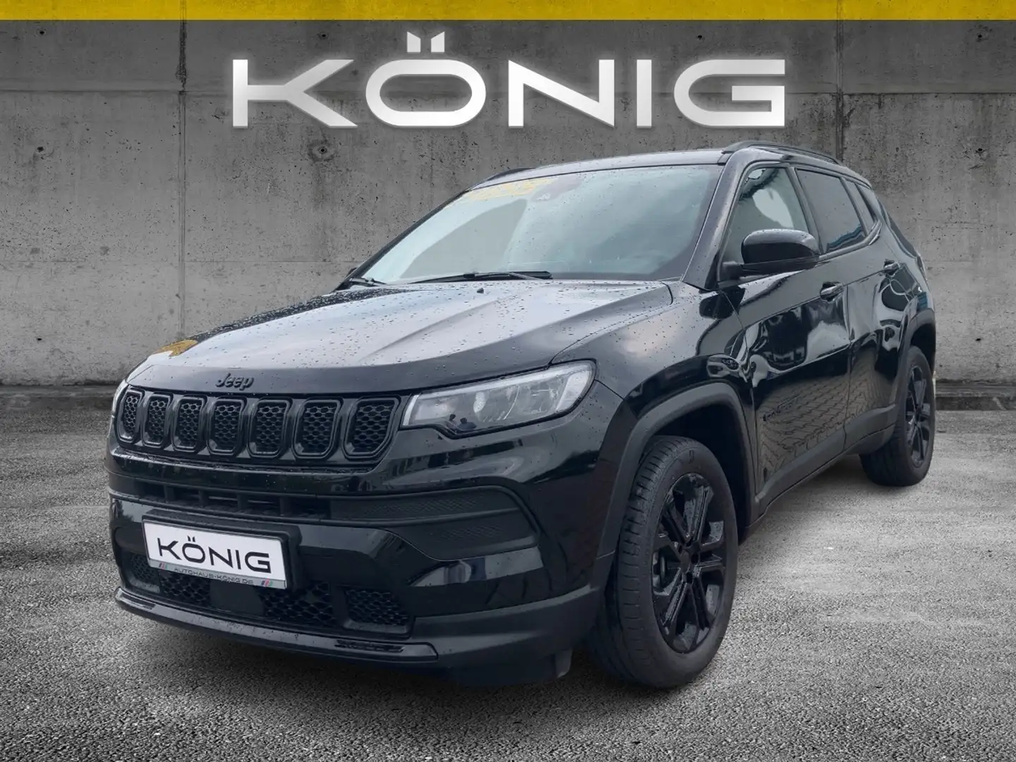 Jeep Compass 1.5 Night Eagle Automatik Navi*Klima*RFK Zwart - 1