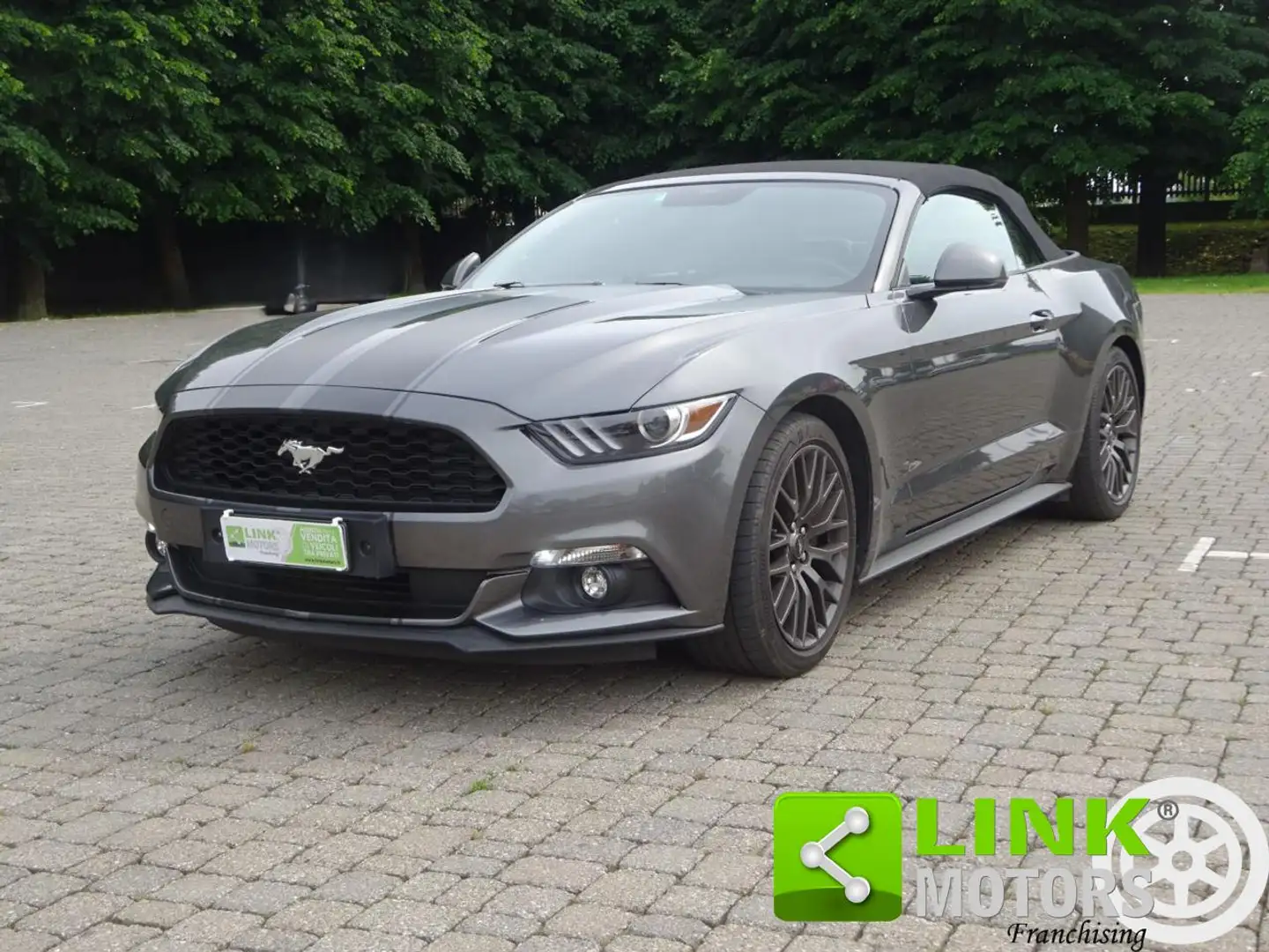 Ford Mustang Convertible 2.3 EcoBoost italiana GARANTITA Gris - 2