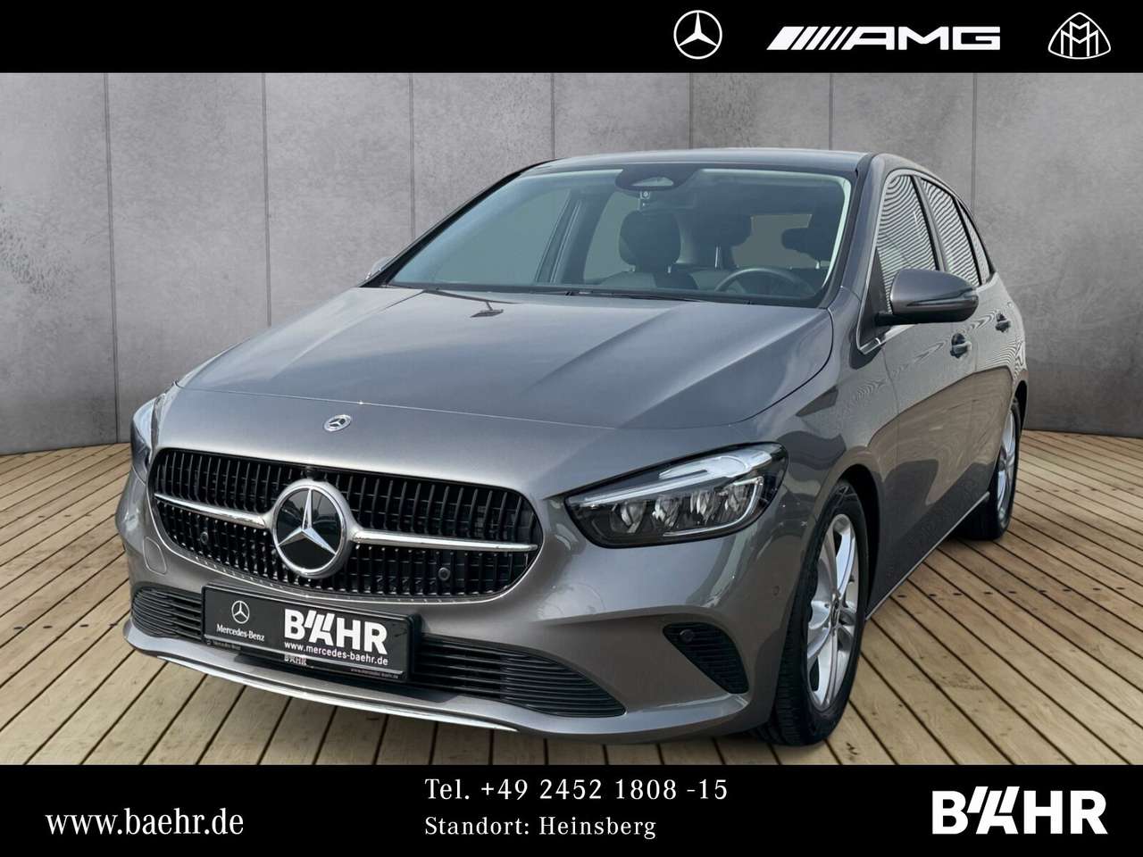 Mercedes-Benz B 180 — Mercedes-Benz B 180 Progressive/MBUX/LED/AHK/Totwinkel/RFK/17" Navi/Autom./Klima/Park-Assist./Sitzhzg./MF-Lenk