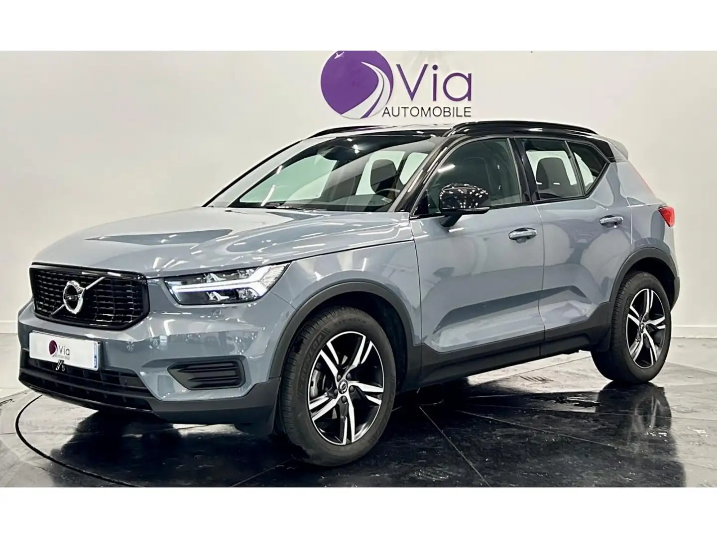 Volvo XC40 T3 163 GEARTRONIC R-DESIGN / CAMERA DE RECUL Gris - 1