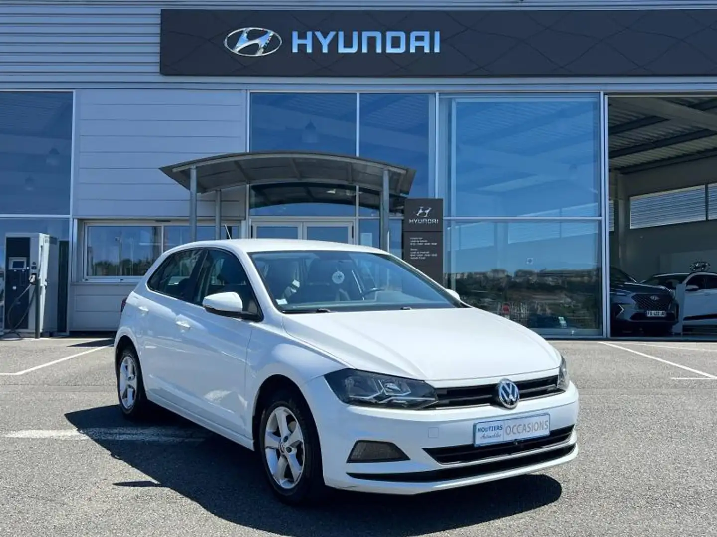 Volkswagen Polo 1.0 TSI 95ch Trendline Blanc - 1
