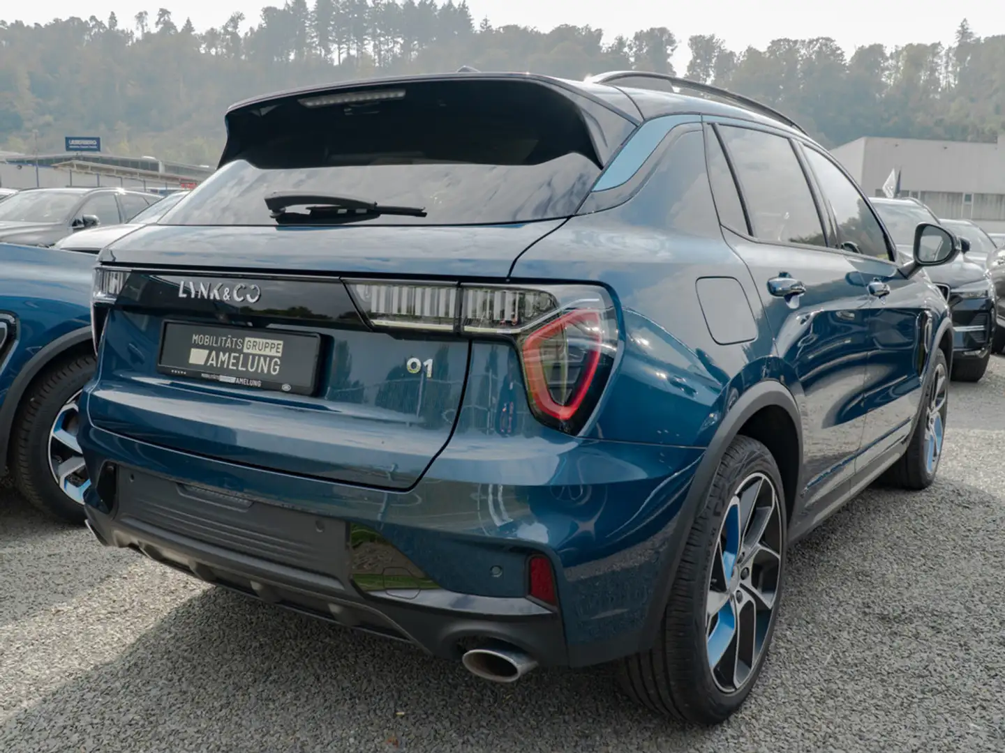 Lynk & Co 01 SHZ NAVI KURVENLICHT ACC KEYLESS LED PANO Bleu - 2