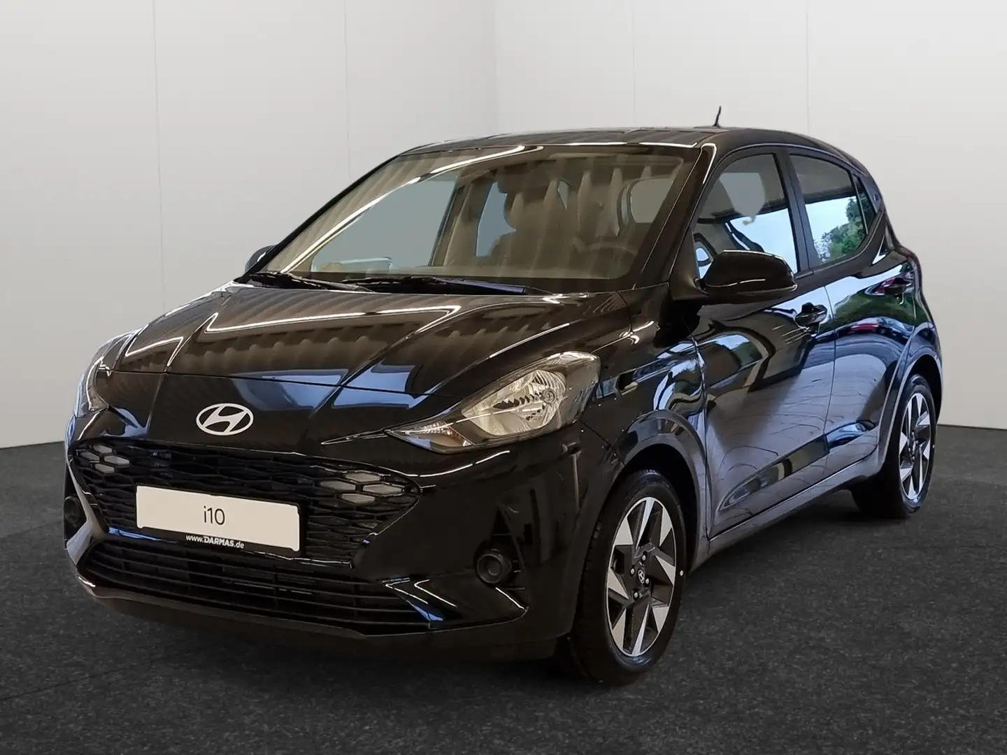 Hyundai i10 i10 NEUES Modell MY25 1.0 Trend Klimaaut. Navi Schwarz - 1