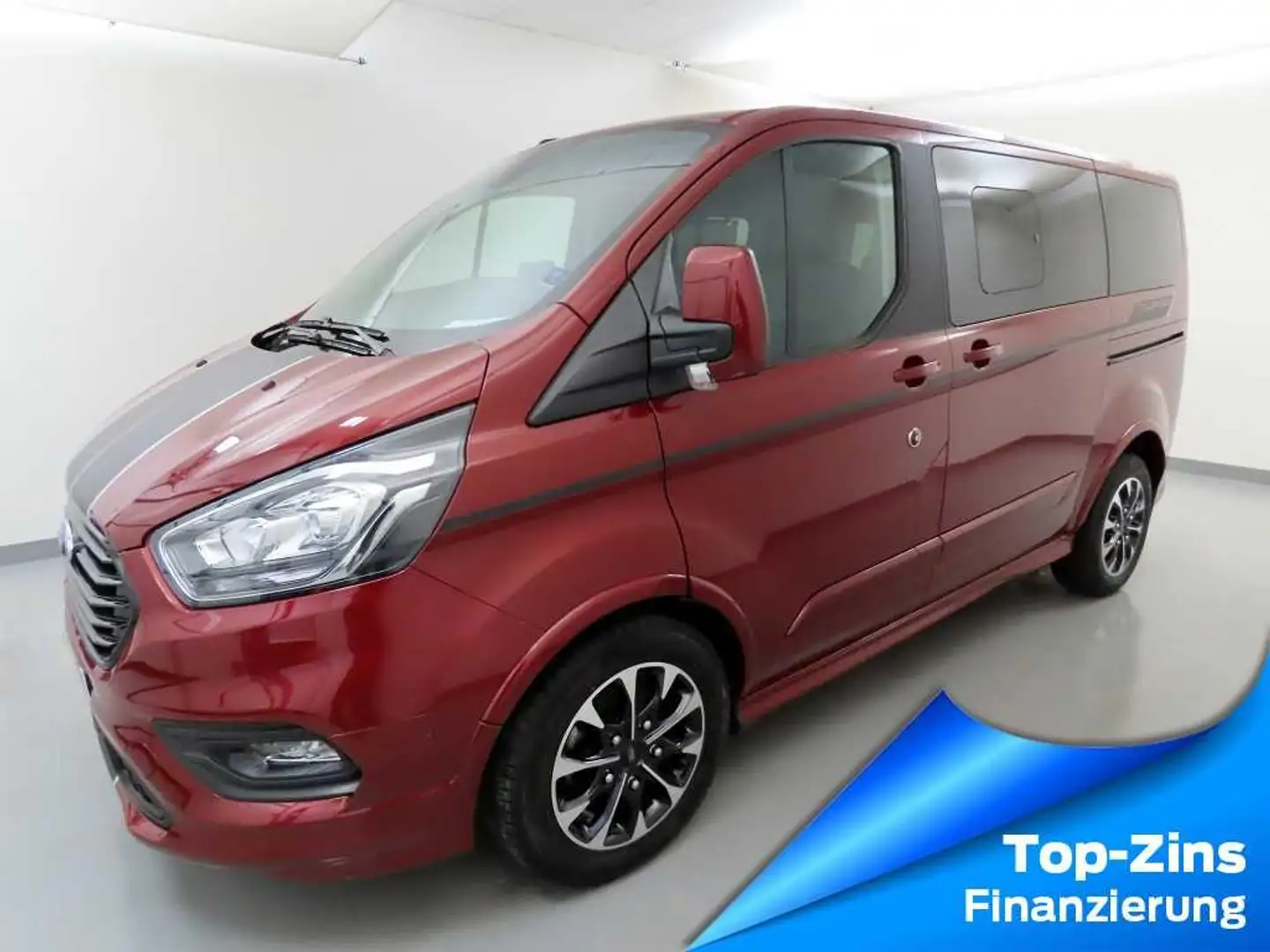Ford Tourneo Custom 2.0 Aut. Sport L1 Xenon+AHK Rot - 2