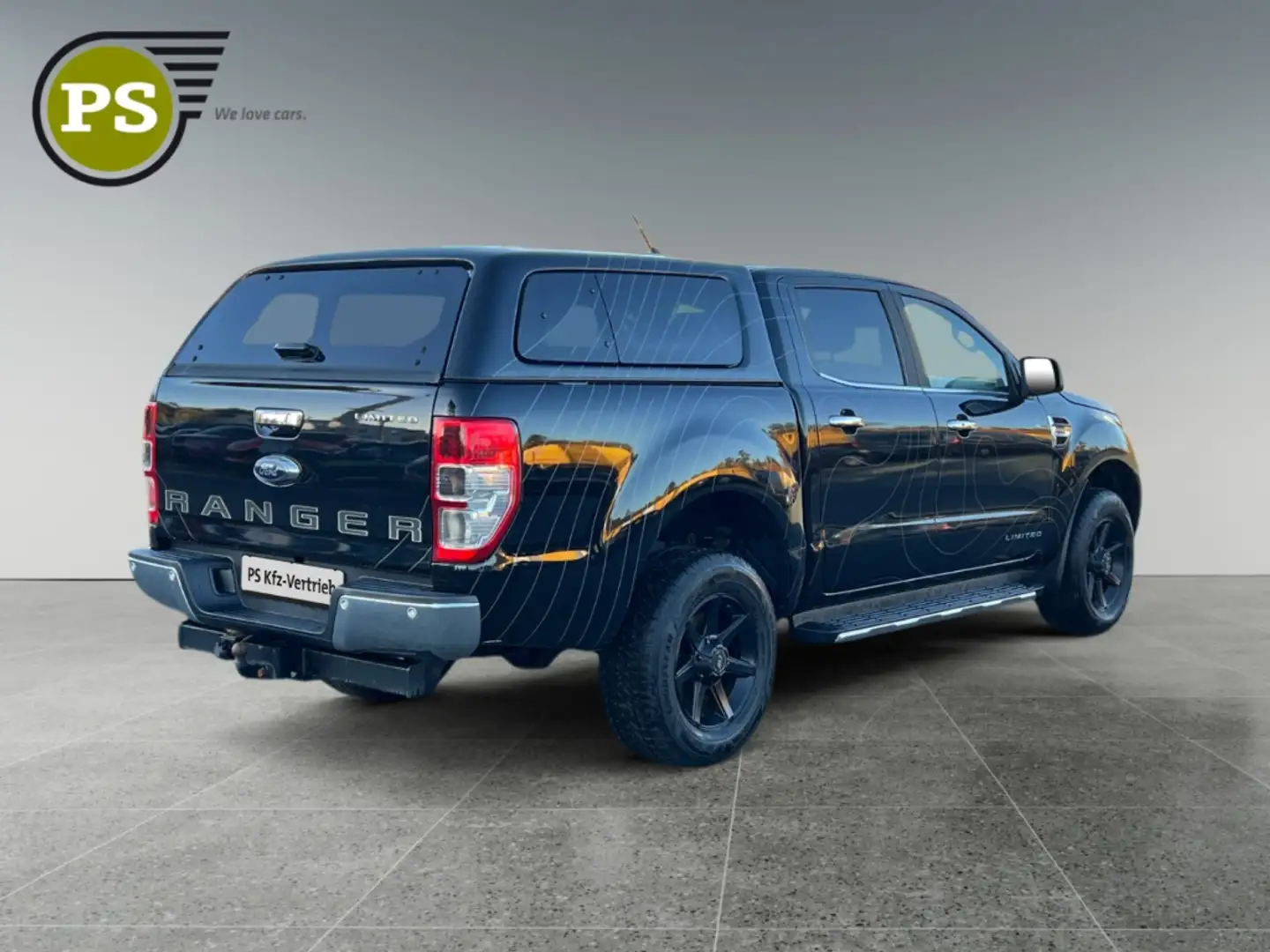 Ford Ranger 2.0 TDCi Limited 4x4 Hardtop AHK Navi LED Sperrdi Schwarz - 2