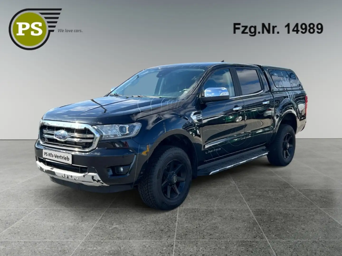 Ford Ranger 2.0 TDCi Limited 4x4 Hardtop AHK Navi LED  Sperrdi Nero - 1