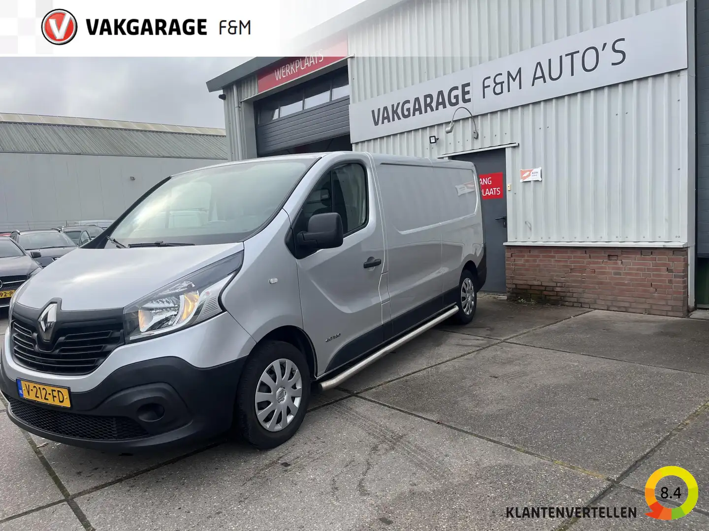 Renault Trafic 1.6 dCi T29 L2H1 Luxe Grijs - 1