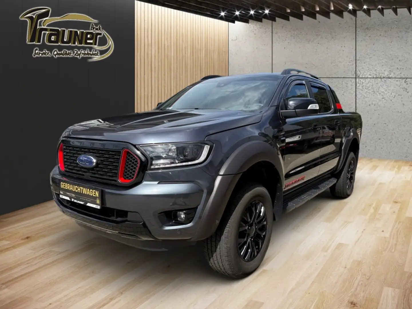 Ford Ranger Doppelkabine 2,0 EcoBlue Thunder Grau - 1