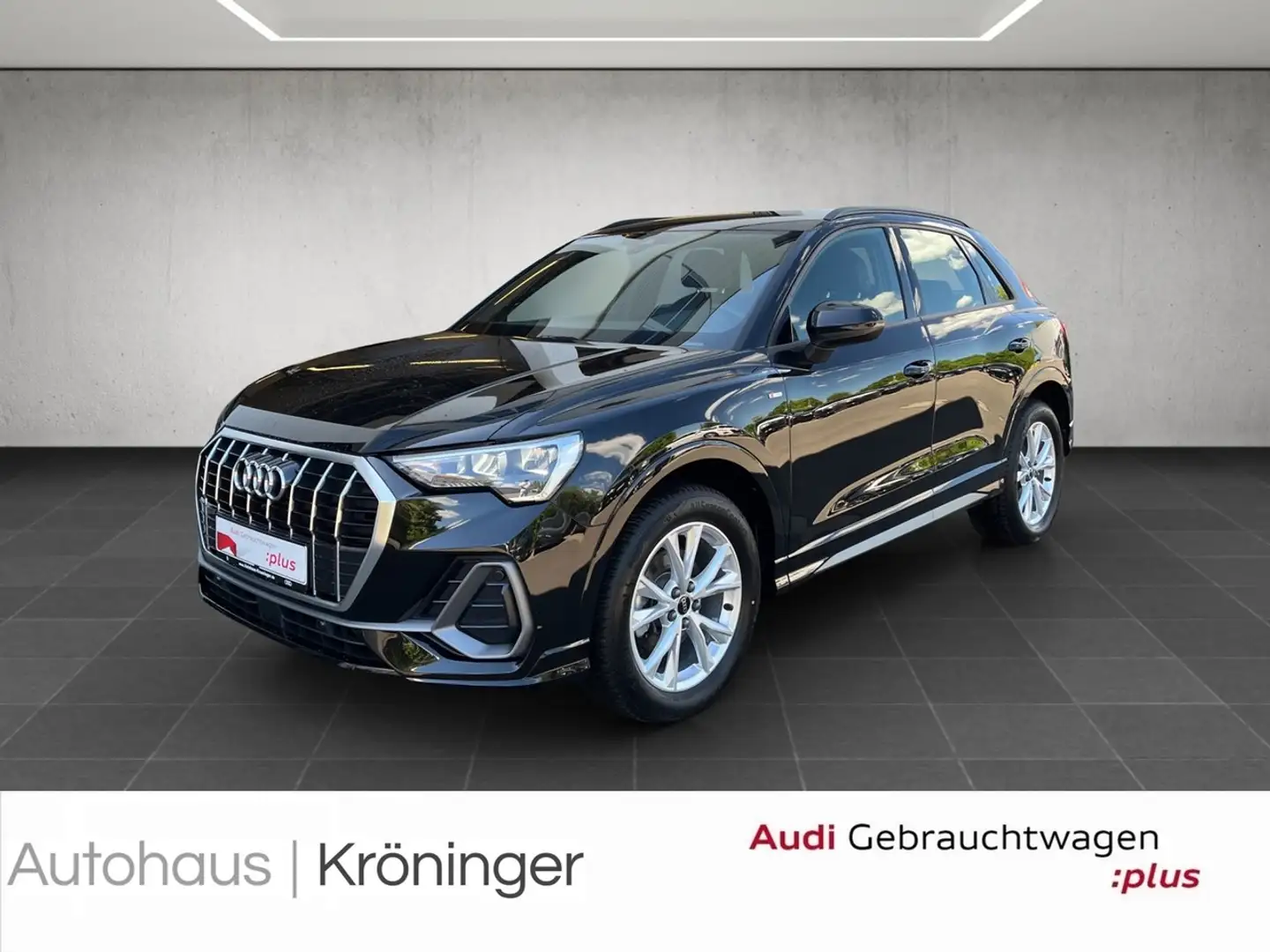 Audi Q3 35 TDI S line S tronic ACC Navi Rück Noir - 1