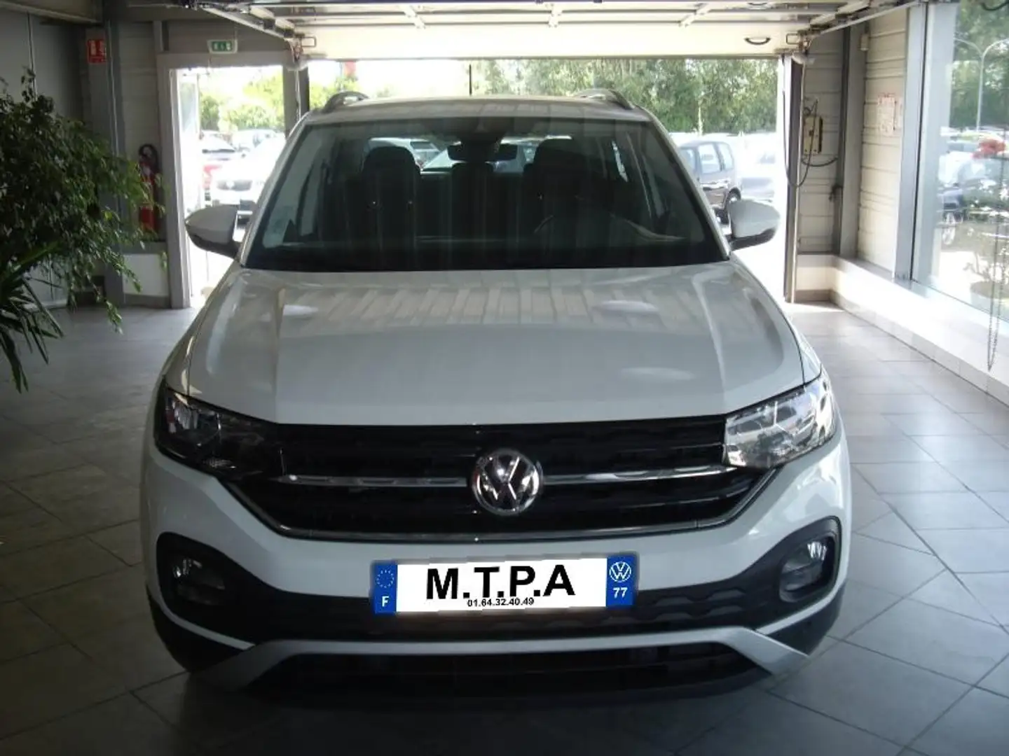 Volkswagen T-Cross 1.0 TSI 95ch Lounge Gris - 2
