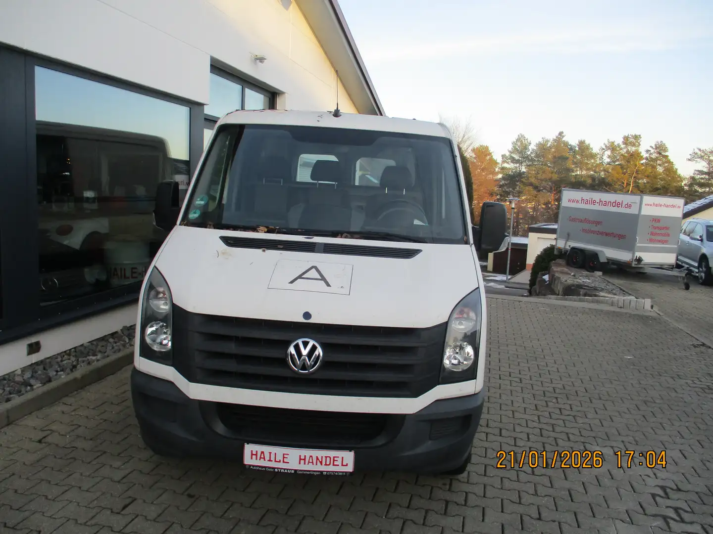 Volkswagen Crafter 35 mittel L2H1 EcoProfi Weiß - 1