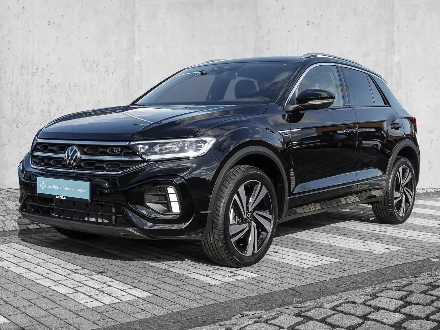 Volkswagen T-Roc 1.5 TSI DSG R-Line LED PLUS ALU PDC Schwarz - 2