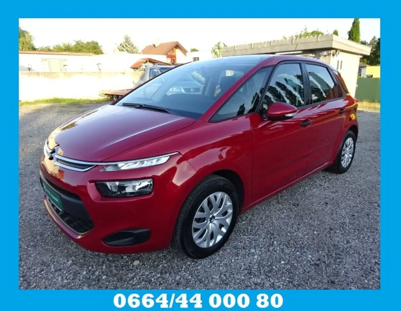 Citroen C4 Picasso Diesel nur 56.600 KM von Pensionist Zahnriemen neu Rouge - 1