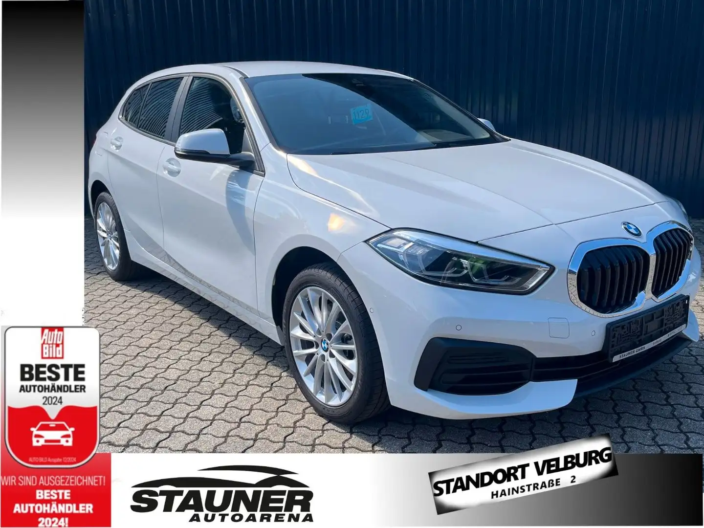 BMW 116 i 5-Türer/ Kamera/Lenkradheiz/LED/17"LM-Räder Blanc - 1