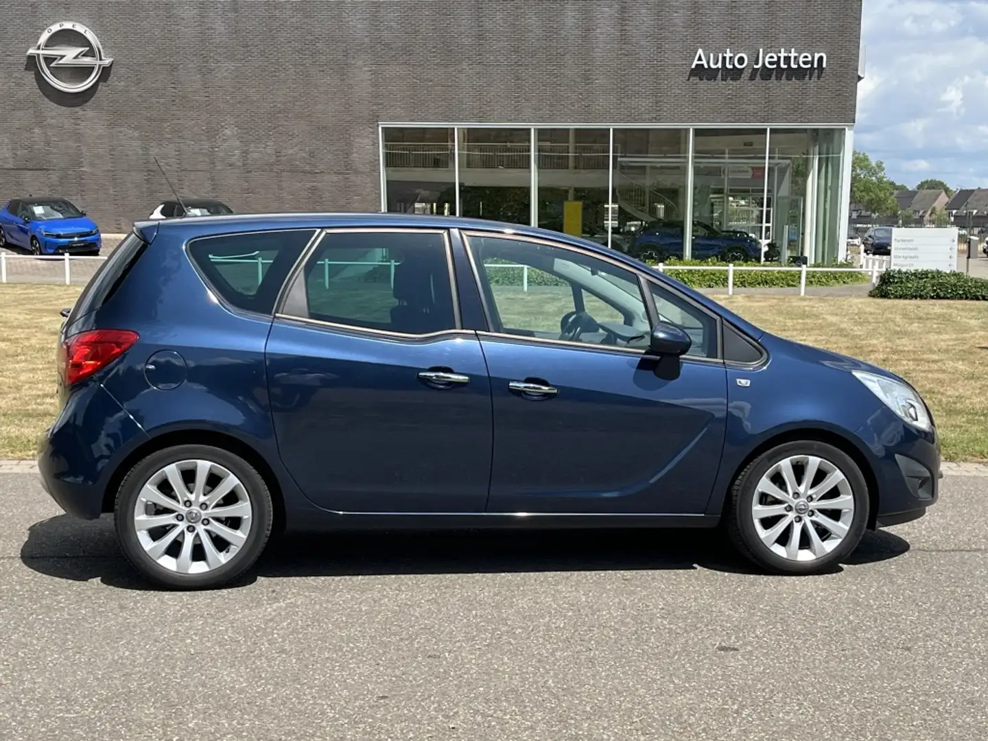 Opel Meriva 1.4 Turbo Cosmo # Rijklaar # ecc | Parkeersensoren Blu/Azzurro - 2