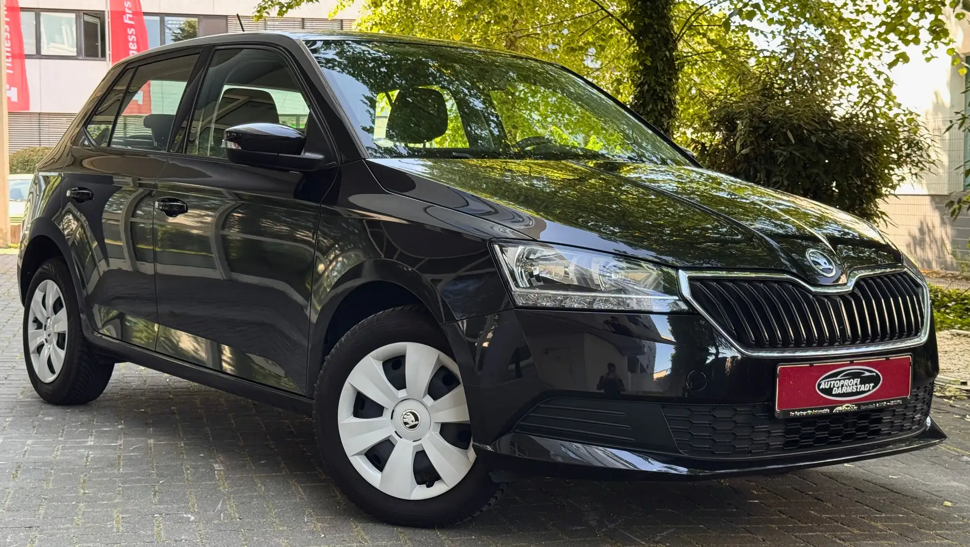 Skoda Fabia TÜV AU NEU*KLIMA*ALLWETTER*Cool Plus*EURO-6 Zwart - 1