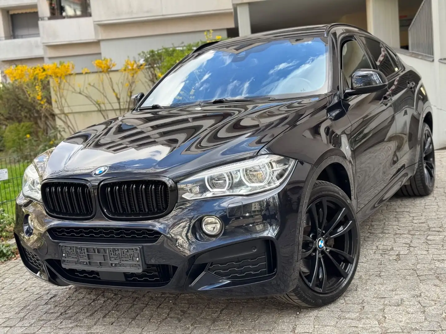 BMW X6 xDrive 40 d M-Paket/SOFTC/HUD/ACC/PANO/LED Negro - 1
