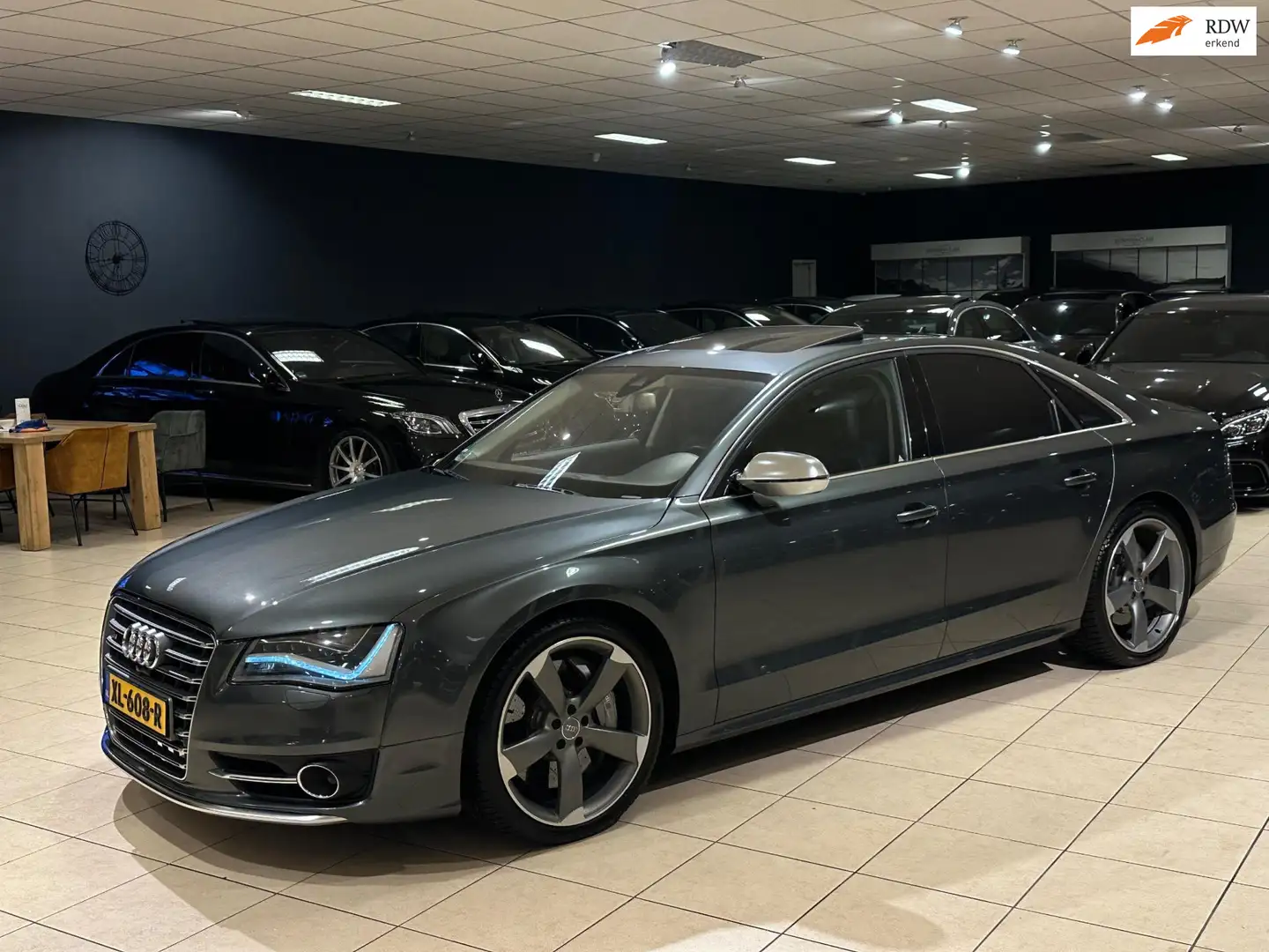 Audi A8 S8 4.0 TFSI Quattro Pro Line+|Keramisch|Carbon|B&O Gris - 1