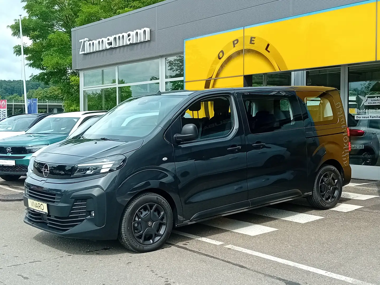 Opel Vivaro Kombi Life Kamera Navi AHK Klima Сірий - 1