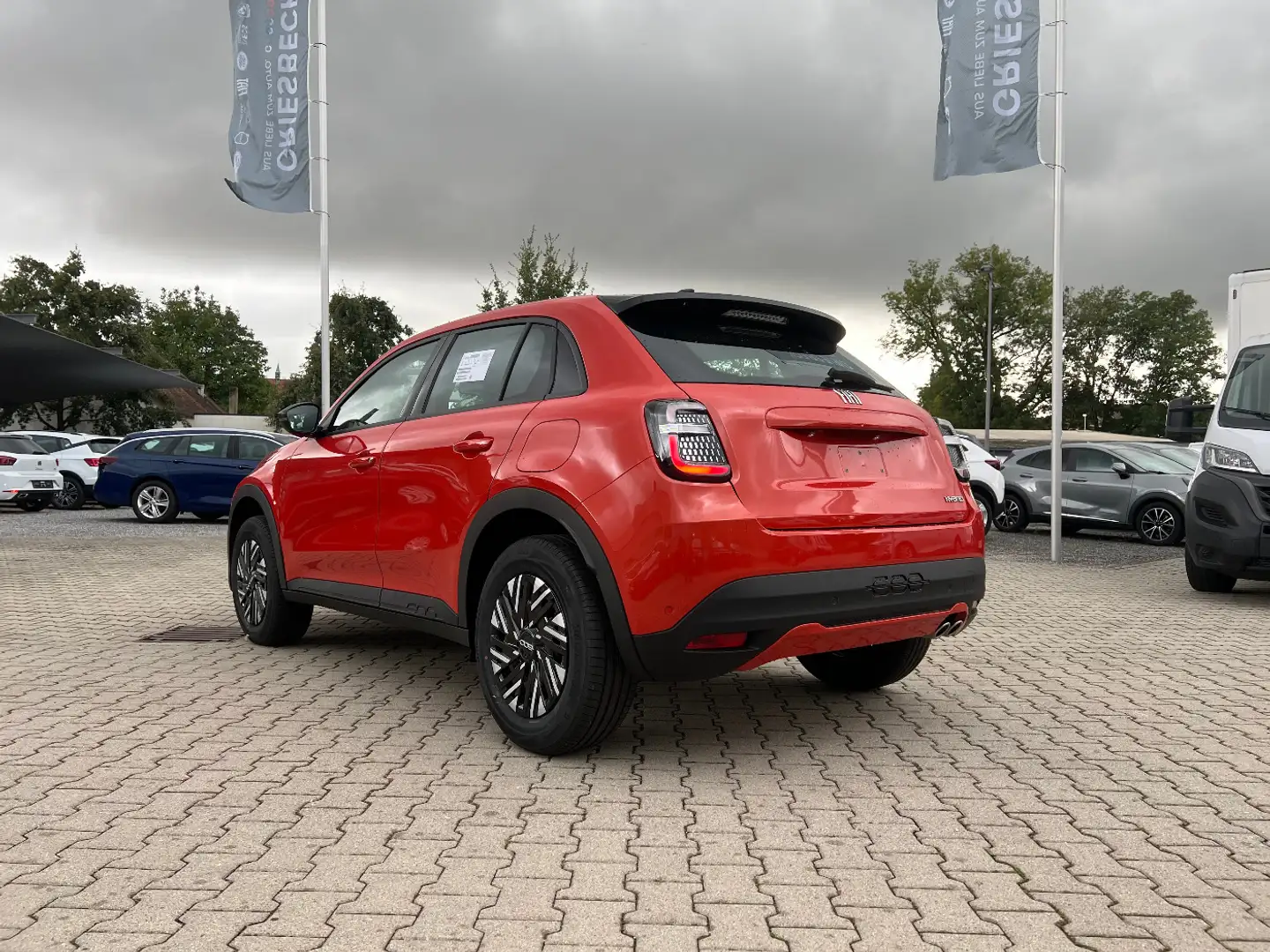 Fiat 600 1.2 Hybrid 125 Jahre Edition *LED PDC Sitzh. Oranžová - 2