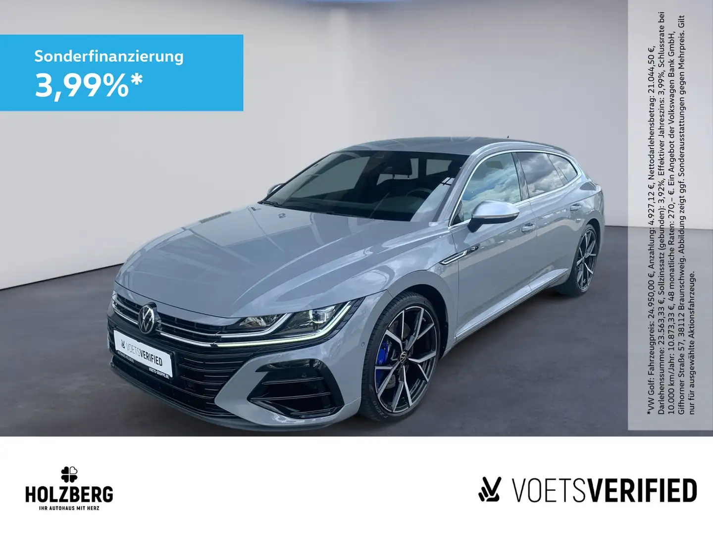 Volkswagen Arteon R Shooting Brake 2.0 TSI 4MOTION DSG NAVI+RFK+AHK Gris - 1