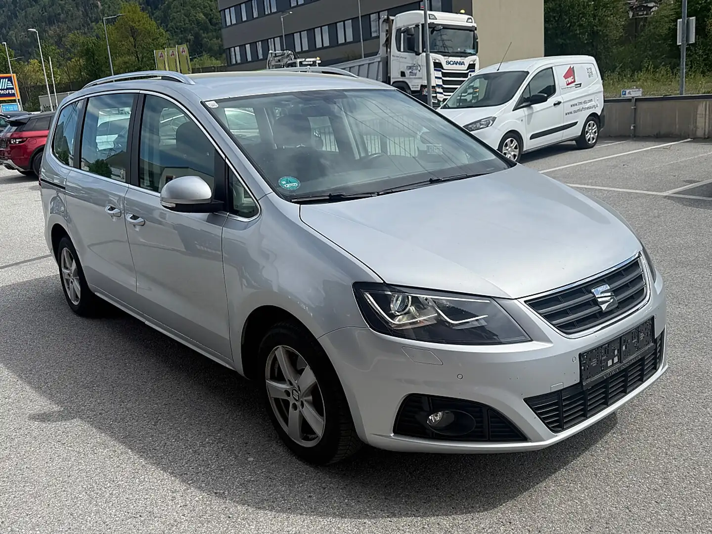 SEAT Alhambra Executive 2,0 TDI CR 4Motion / EXPORT od. Händler Silber - 2