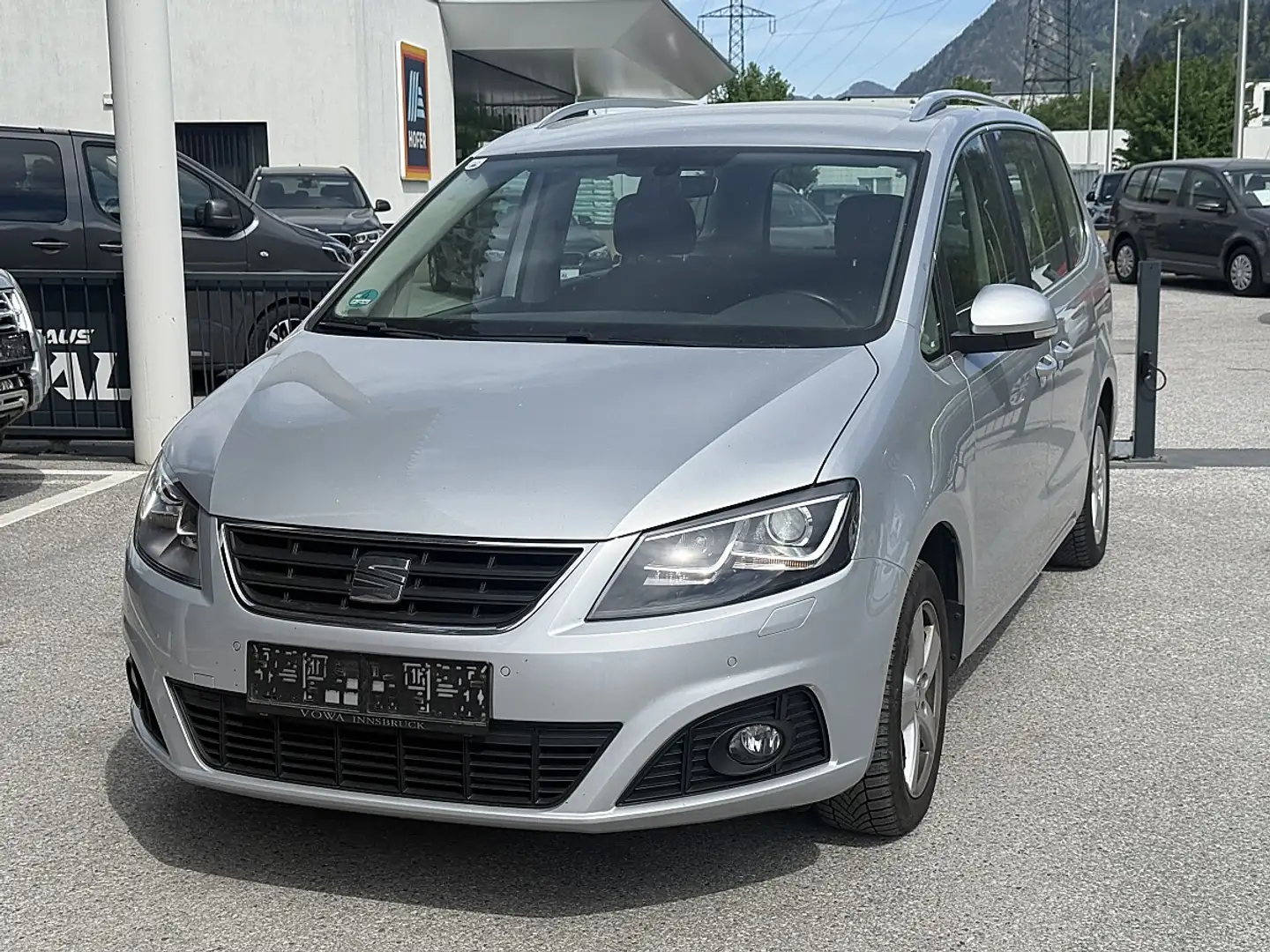 SEAT Alhambra Executive 2,0 TDI CR 4Motion / EXPORT od. Händler Silber - 1