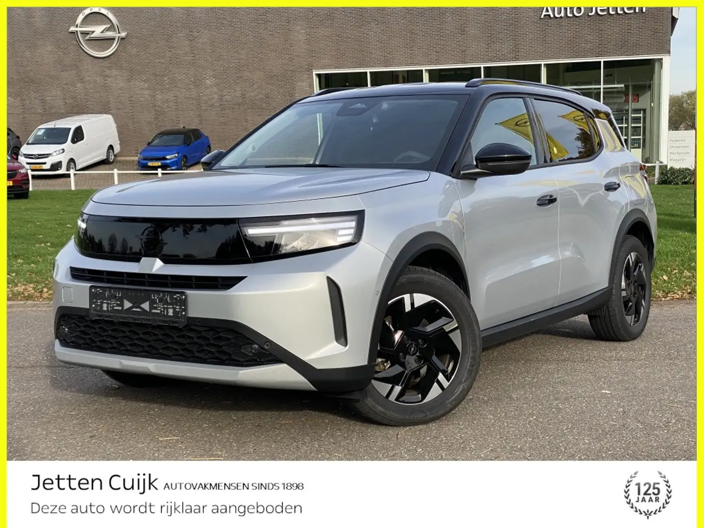 Opel Frontera GS 1.2 Turbo 145 pk Hybrid #RIJKLAAR# | Winter pak Argent - 1