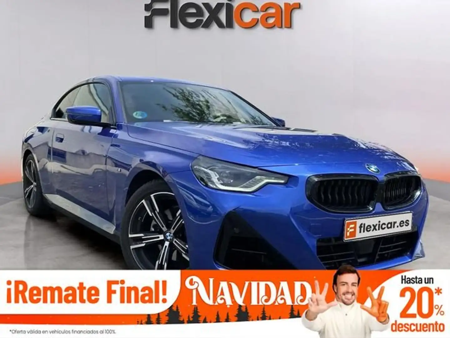 BMW BMW Serie 2 220dA Bleu - 1