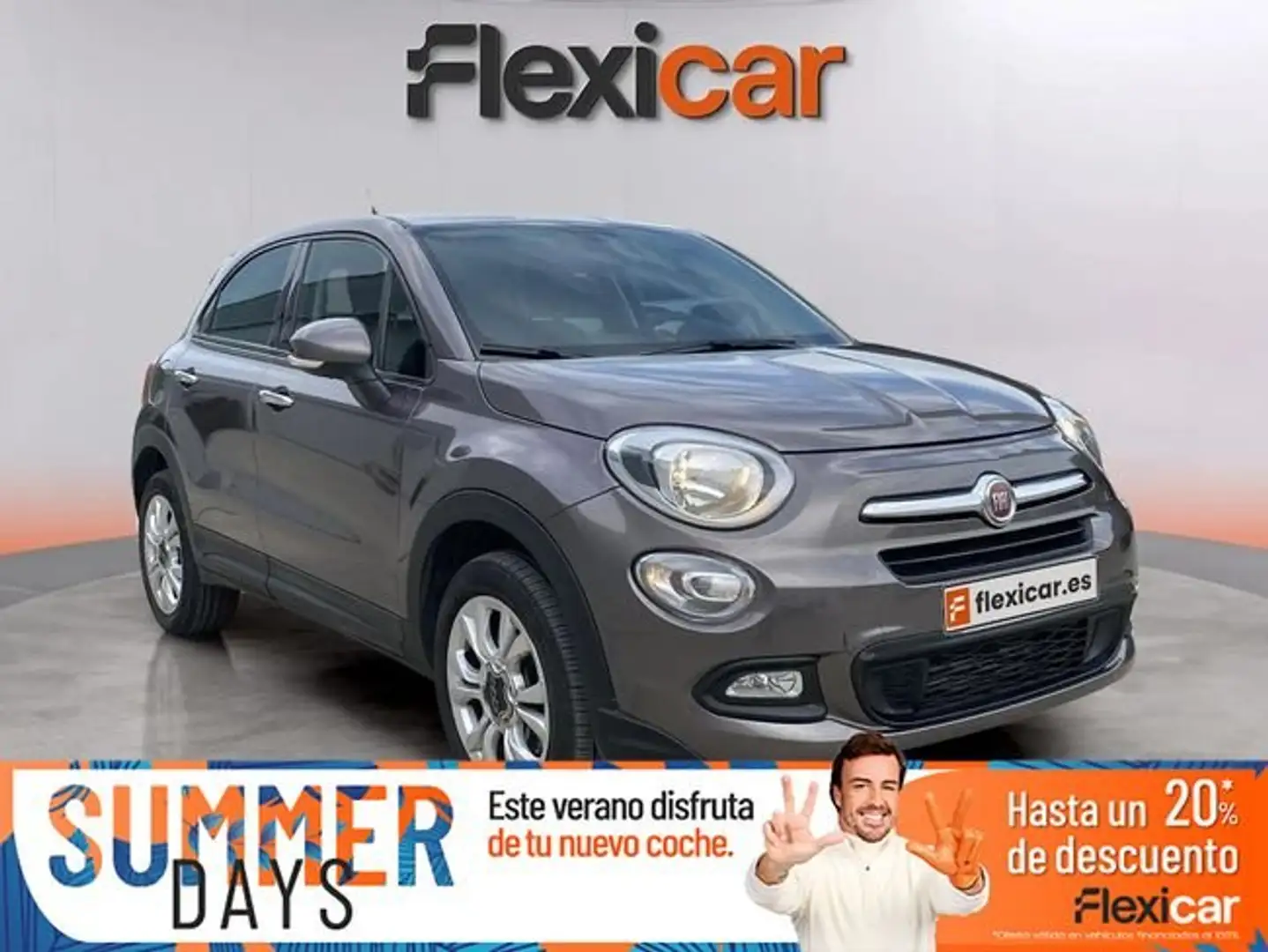 Fiat 500X City+Cross+1.6+MultiJet+88kW+%28120CV%29+4x2 Gris - 1