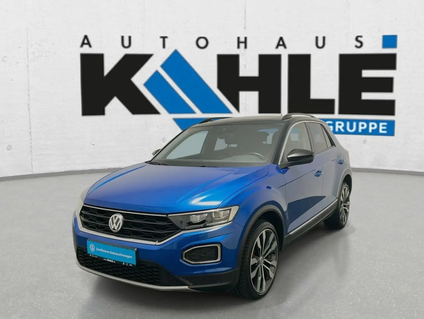 Volkswagen T-Roc 2.0 TDI DSG Sport 4Motion 4Motion Pano ACC Blau - 2