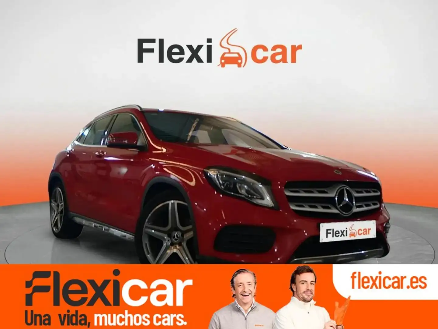 Mercedes-Benz GLA 200 d Rojo - 1