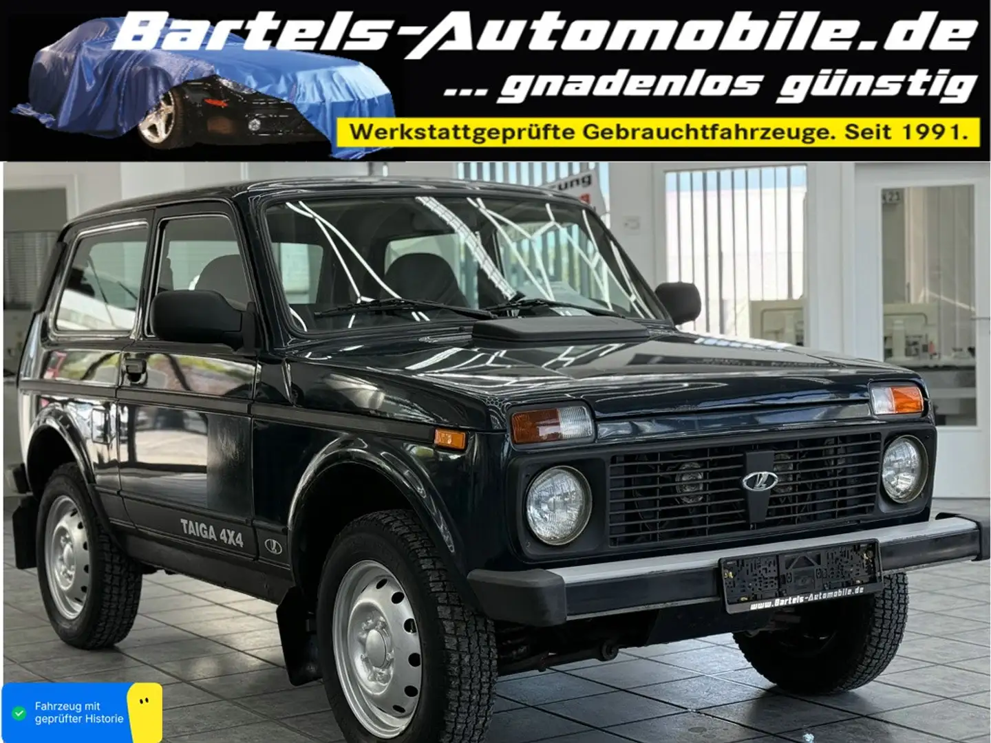 Lada Taiga 1.7 4x4, 1.Hand, AHK, HU 02 2028 ! Grün - 1