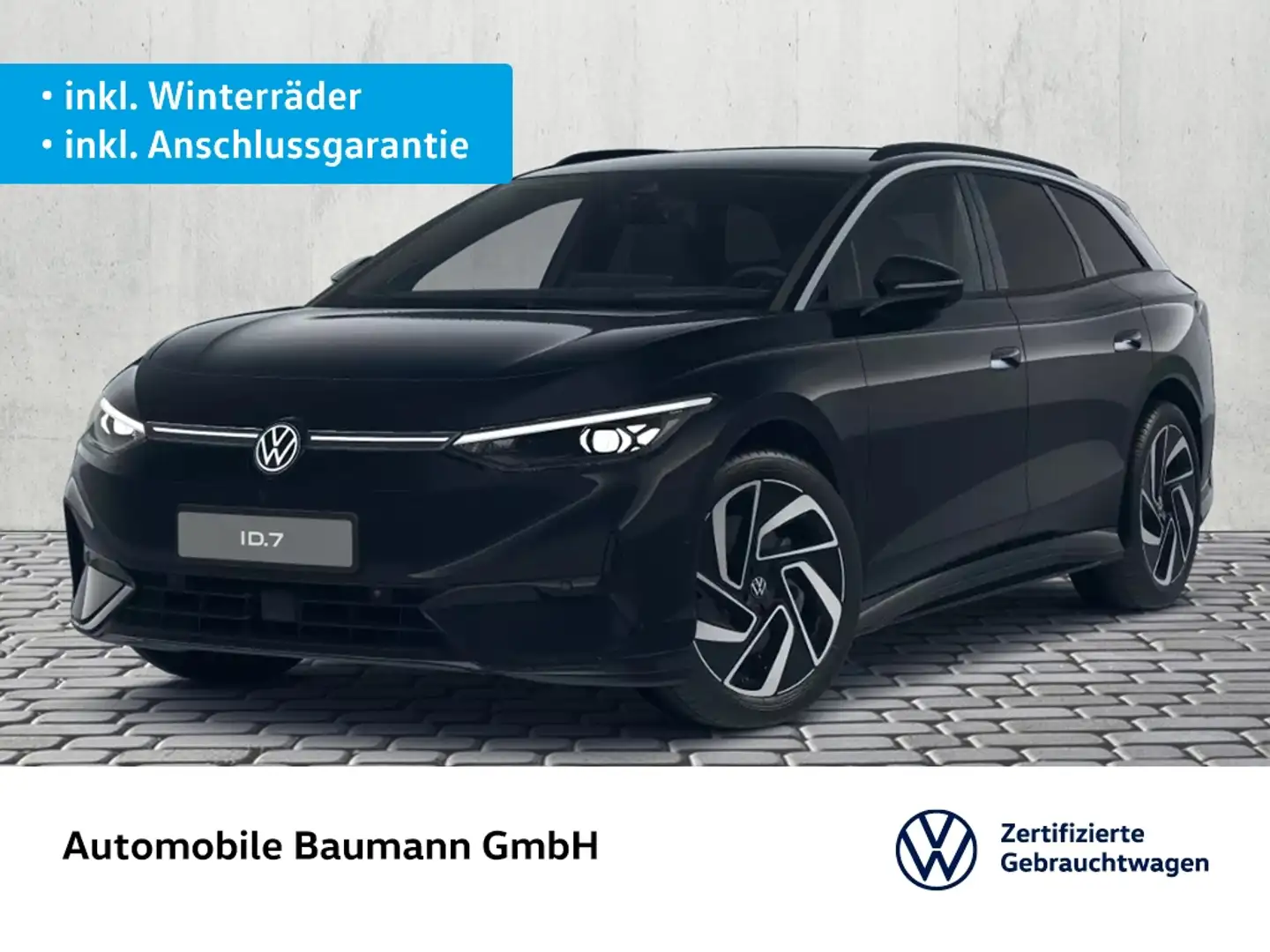 Volkswagen ID.7 Tourer Pro *MATRIX*AHK*H&K*WÄPU* Schwarz - 1