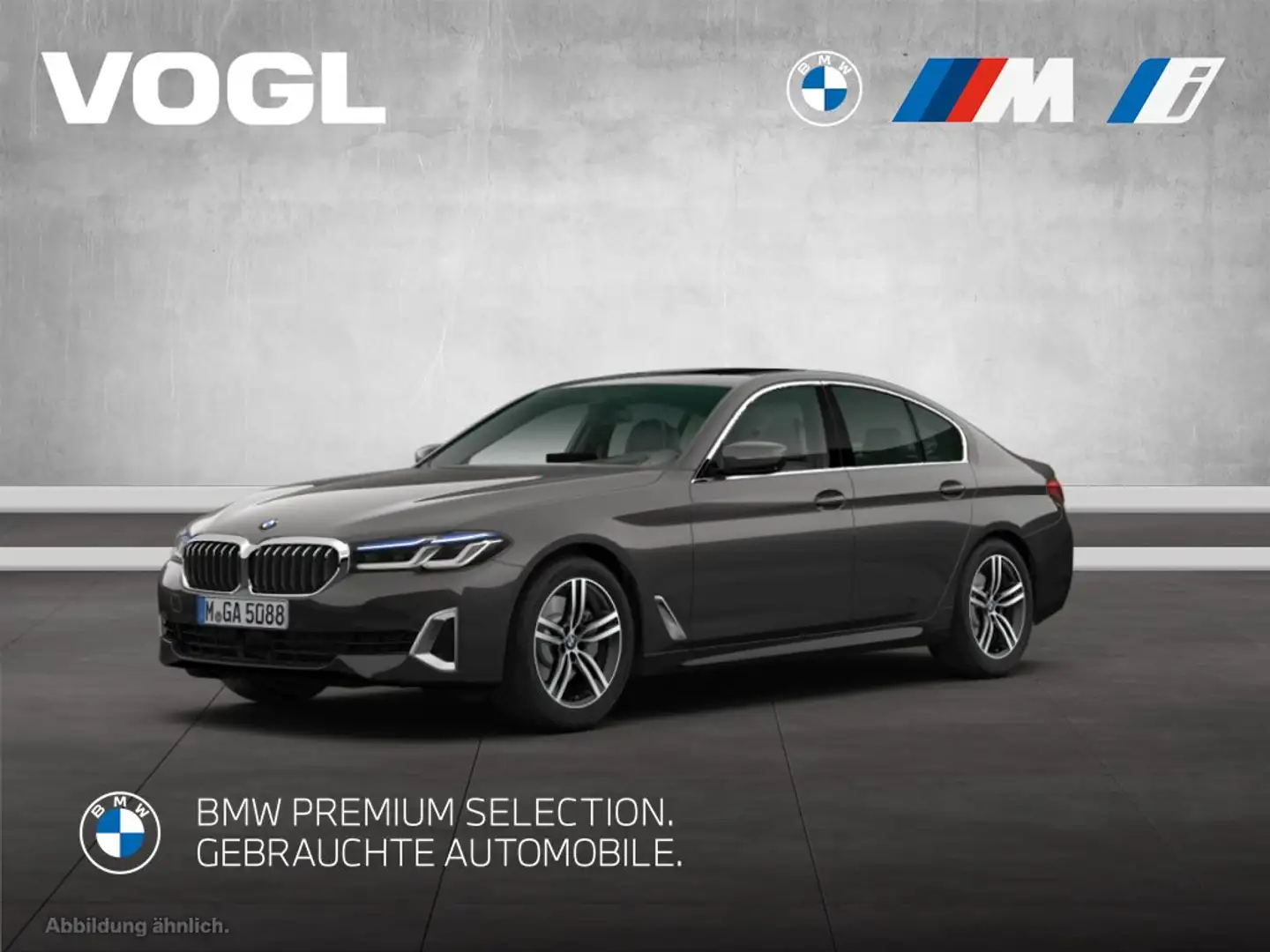 BMW 530 d xDrive Limousine HUD SHZ LKH Grau - 1