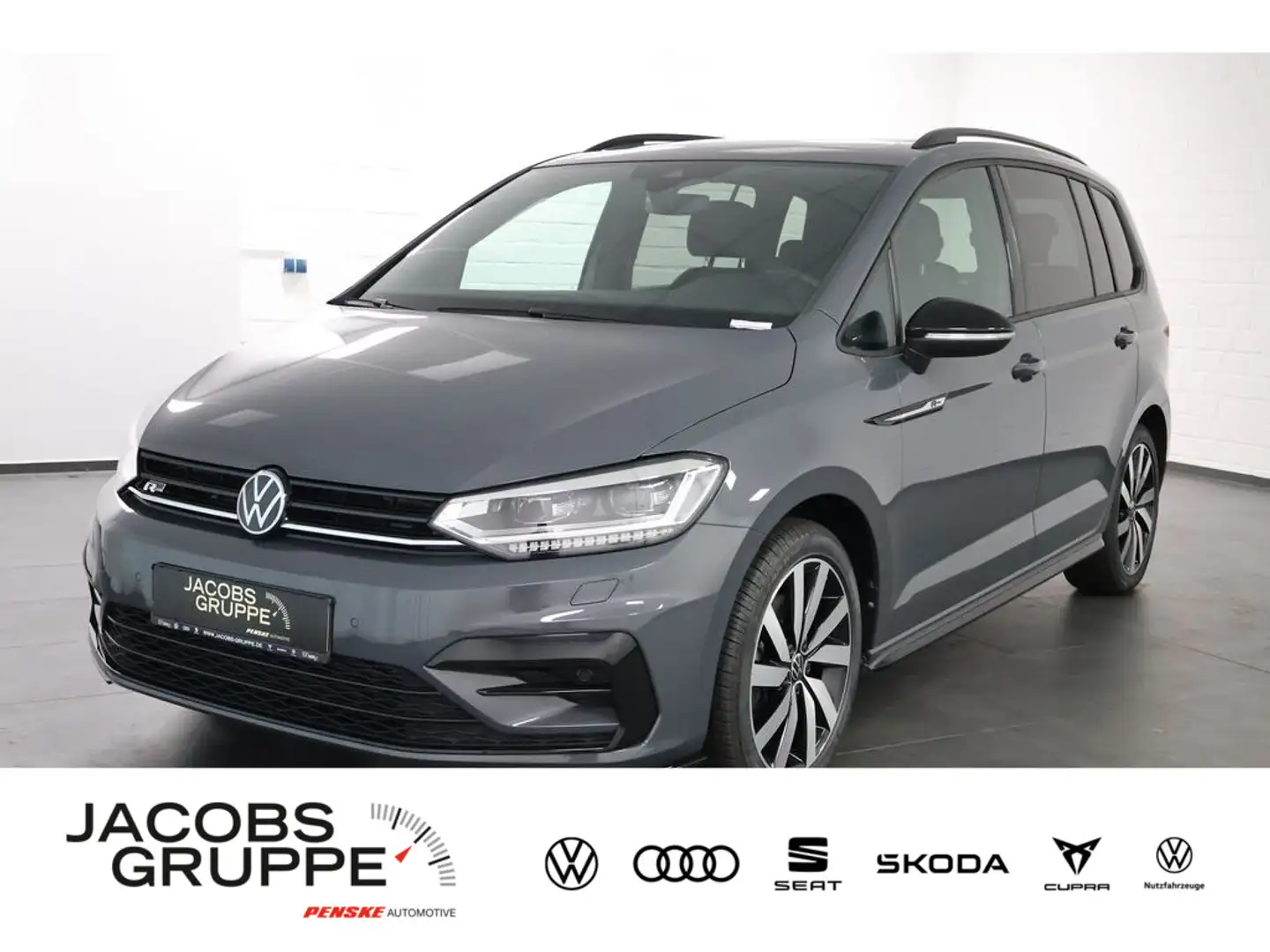 Volkswagen Touran 1.5 TSI R-Line "Black Style" DSG,Navi, Grau - 1