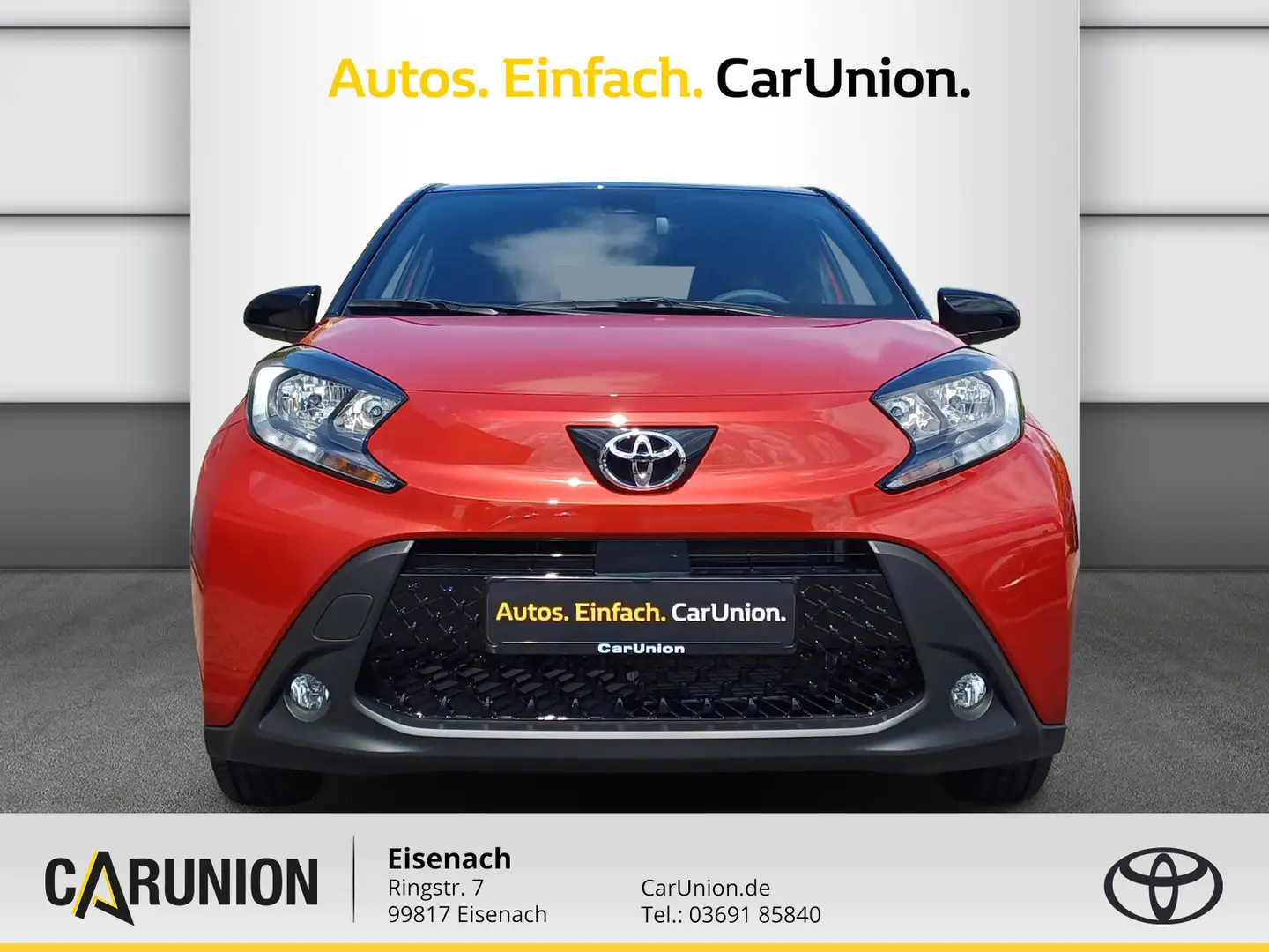 Toyota Aygo X Teamplayer 1,0 l Rouge - 2