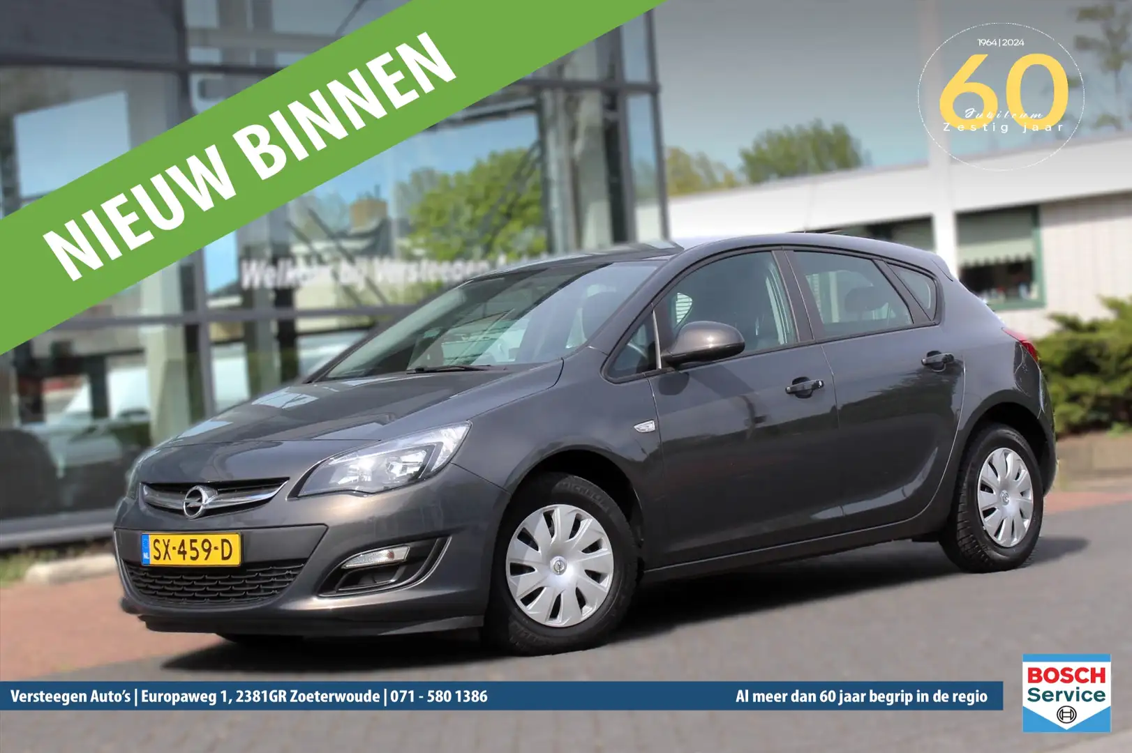 Opel Astra 1.6 ECOTEC 115PK 5DRS Selection Gris - 1