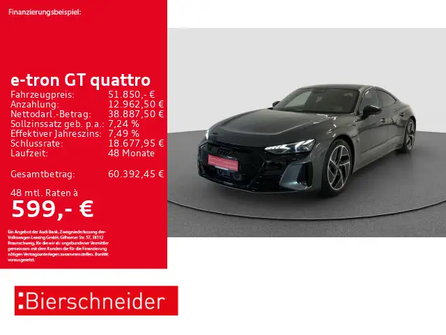 Audi e-tron GT e-tron GT 20 LASER HuD B&O 360