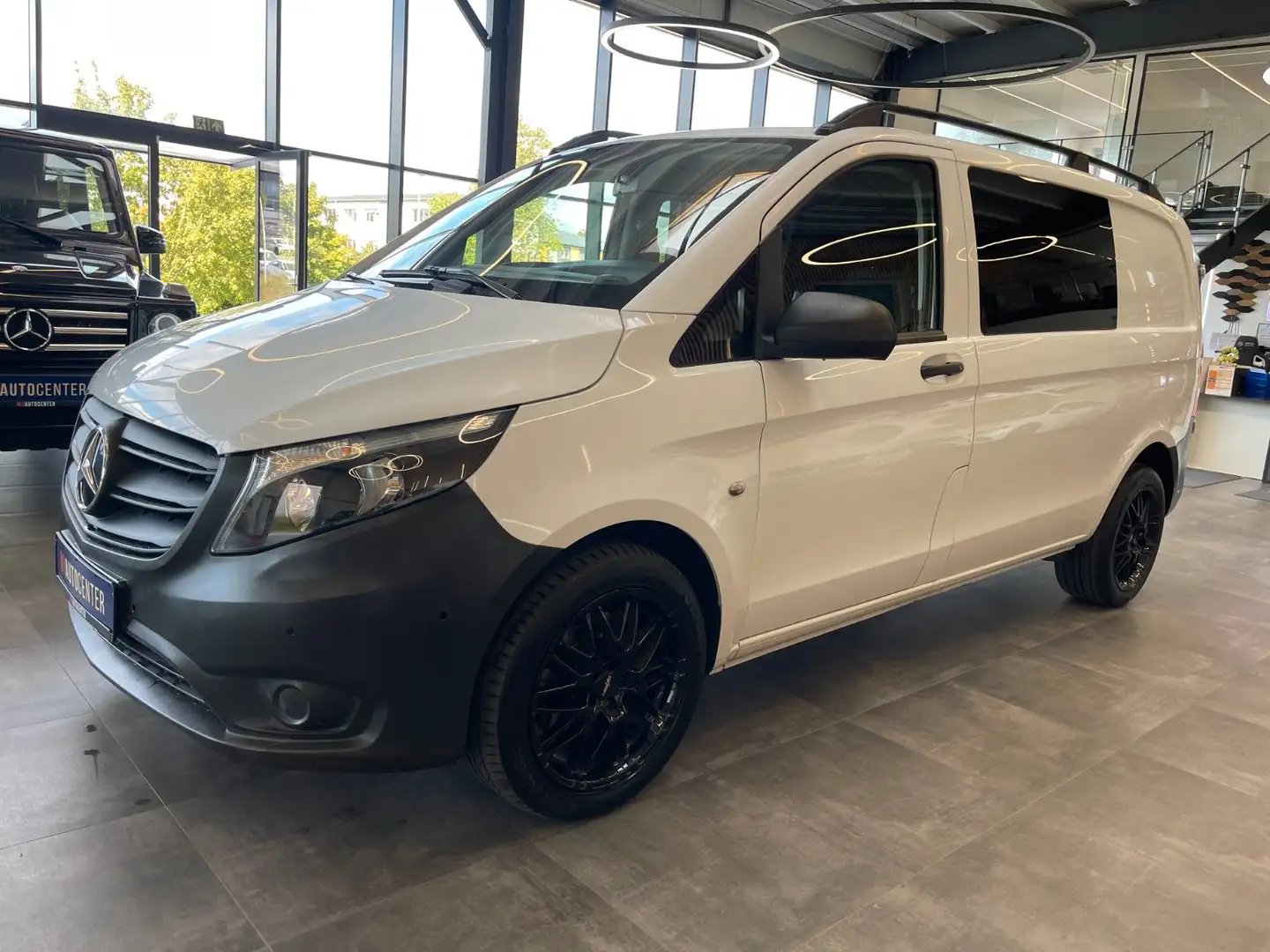 Mercedes-Benz Vito Mixto 116 CDI RWD kompakt*Navi*AHK*Kamera* Weiß - 2