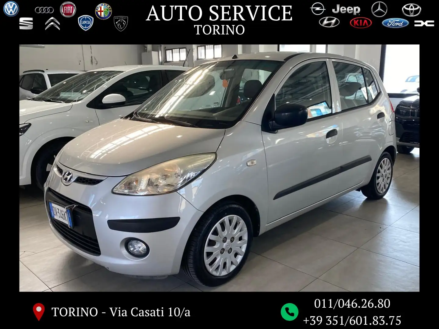 Hyundai i10 i10 1.1 Active Gpl UNICO PROPRIETARIO Gri - 1