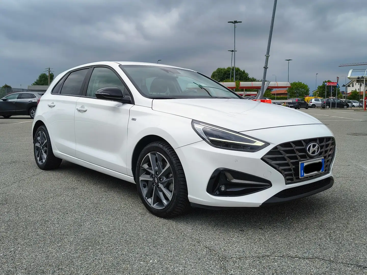 Hyundai i30 i30 2021 1.6 Diesel Hybrid Prime Techno&Style Bianco - 2