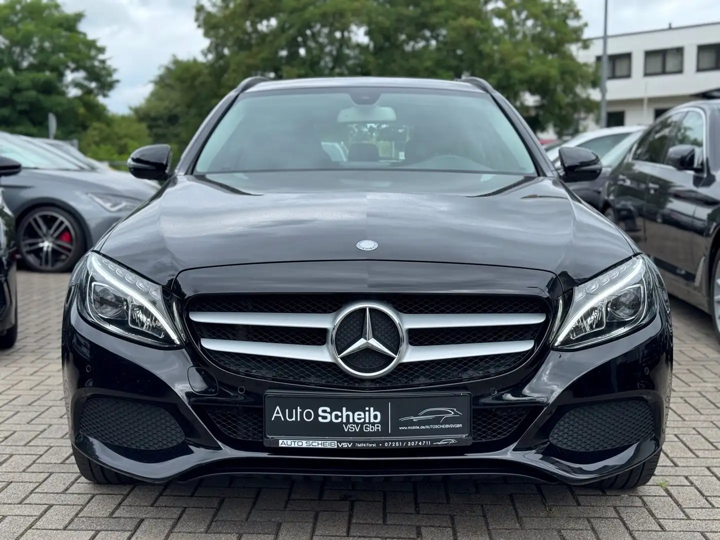 Mercedes-Benz C 200 d T Automatik*LED*NAVI*SHZ*PDC* Schwarz - 2