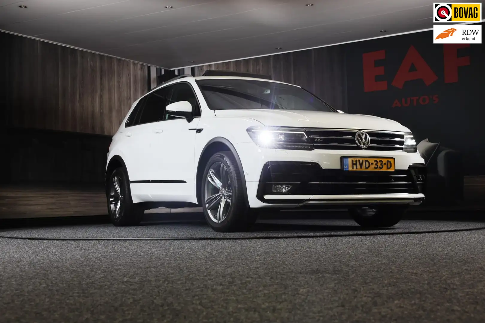 Volkswagen Tiguan 1.4 TSI 4Motion R Line / AUT / Memory / Elek Stoel Wit - 1