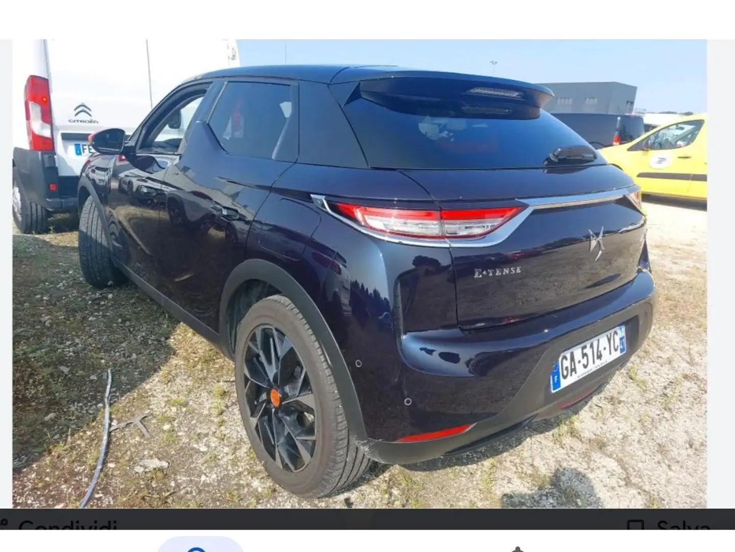 DS Automobiles DS 3 Crossback DS3 Crossback 1.5 bluehdi Ines 130cv auto Blu/Azzurro - 2