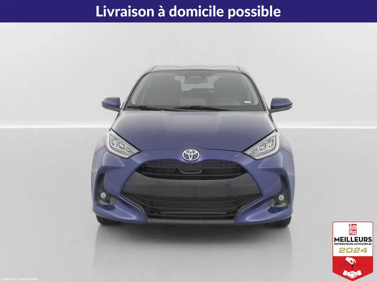 Toyota Yaris Hybride 116h Design e-CVT Bleu - 2