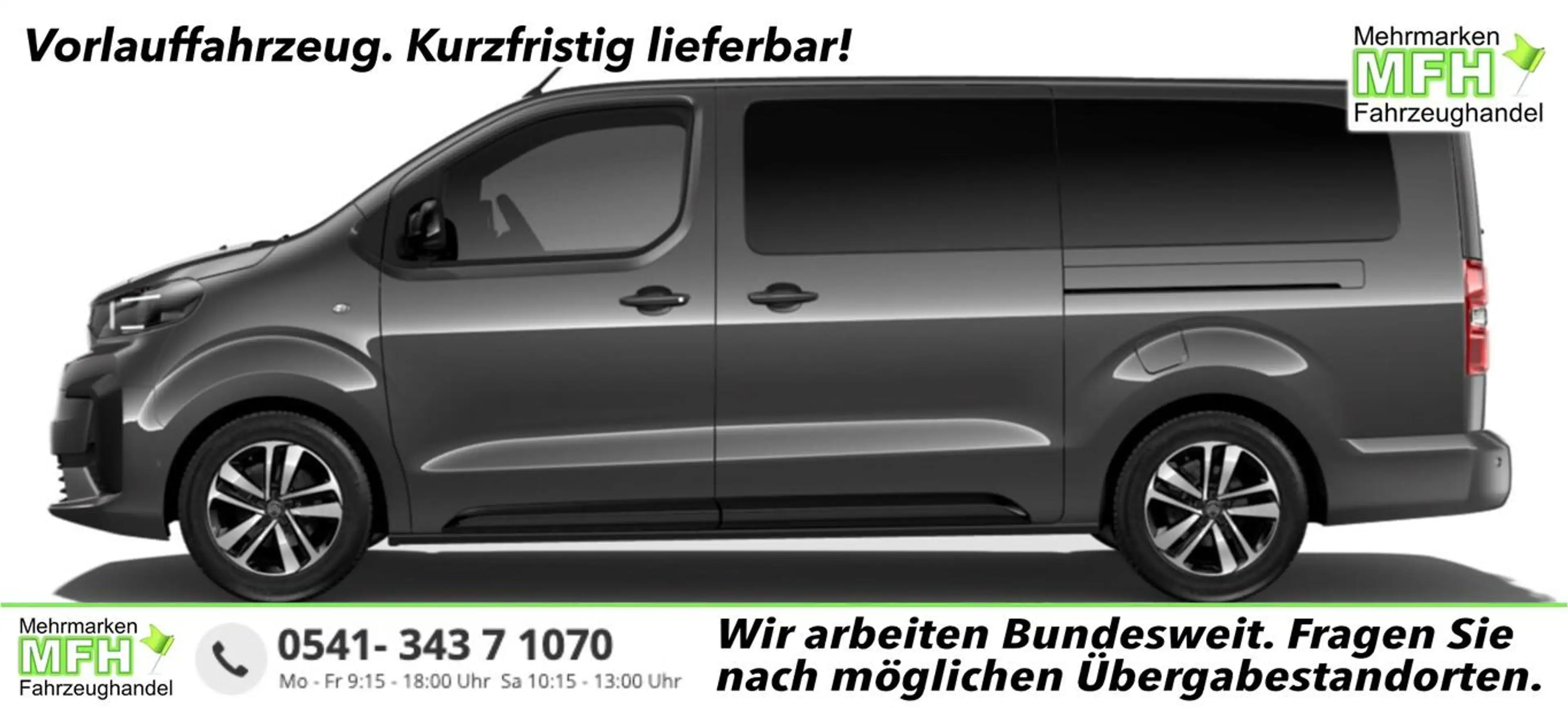 Citroen Spacetourer MAX XL 7S VIP+ ACC Pano StHz AHK LED 132 kW (17...